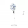 Huishoudelijke vloerventilator Rowenta Turbo Silence VU5450F0, 32 W, 1470 mm hoogte, wit