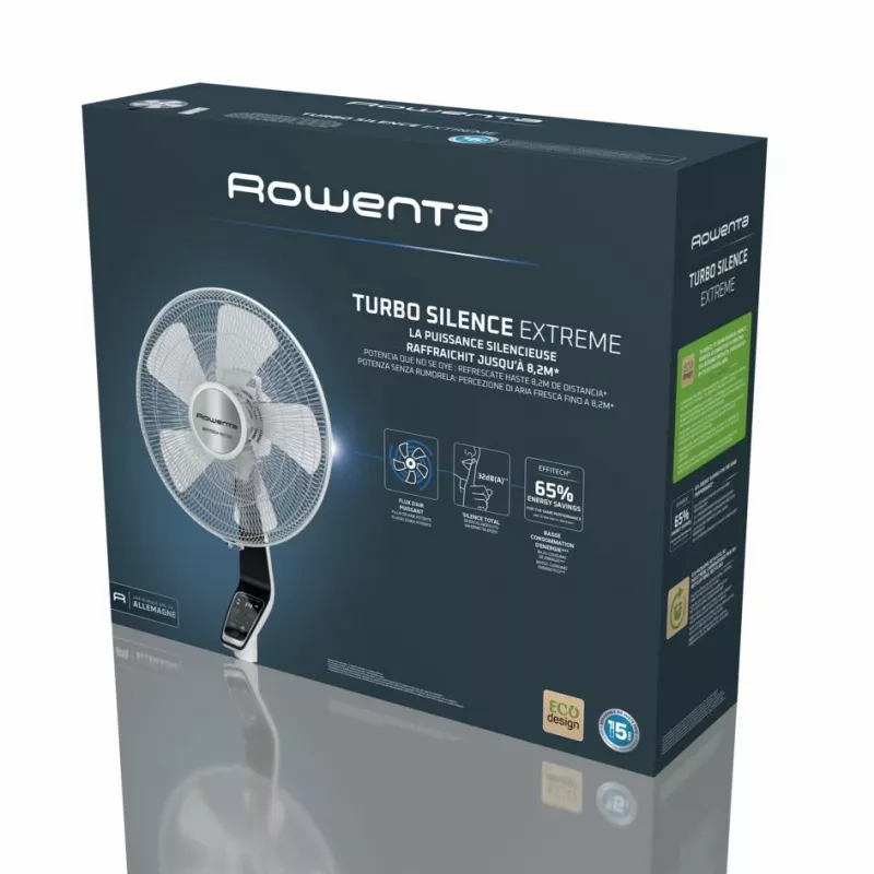 Rowenta Turbo Silence Extreme VU5690 Zwart, Wit