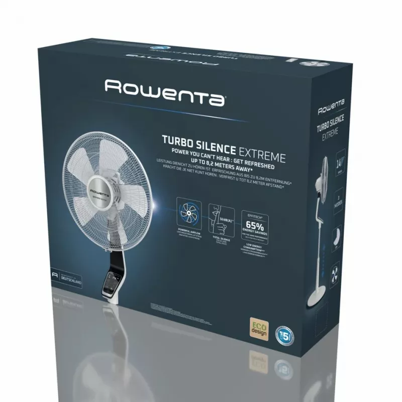 Rowenta Turbo Silence Extreme VU5690 Zwart, Wit