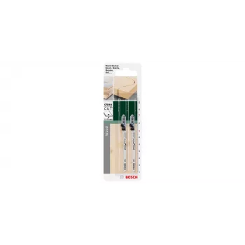 Bosch 2 609 256 723 decoupeer-/reciprozaag-/pendeldecoupeerzaagblad decoupeerzaagblad hoogkoolstofstaal (HCS) 2 st.
