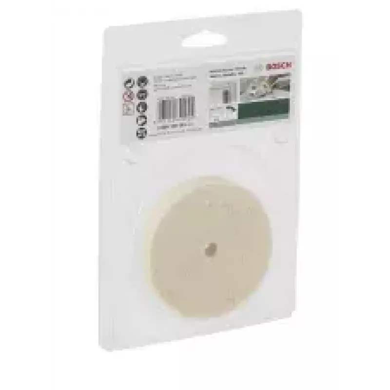 Polijstschijf Bosch 2609256561 diameter 8,5 cm vilt
