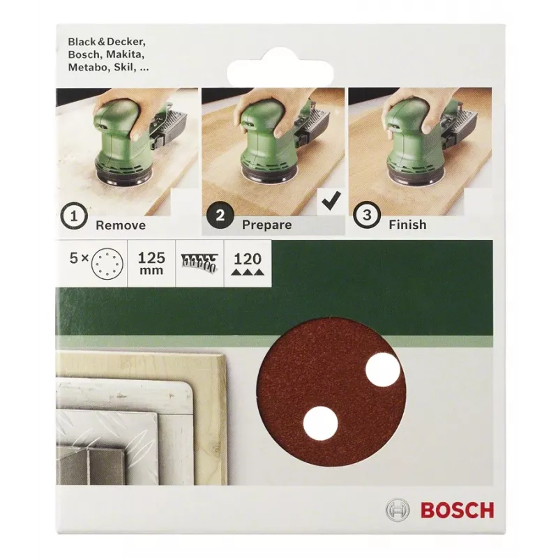 Bosch 2609256A29 5 stuks schuurpad