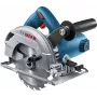 Bosch GKS 600 16,5 cm zwart, blauw 5200 t/min 1200 W