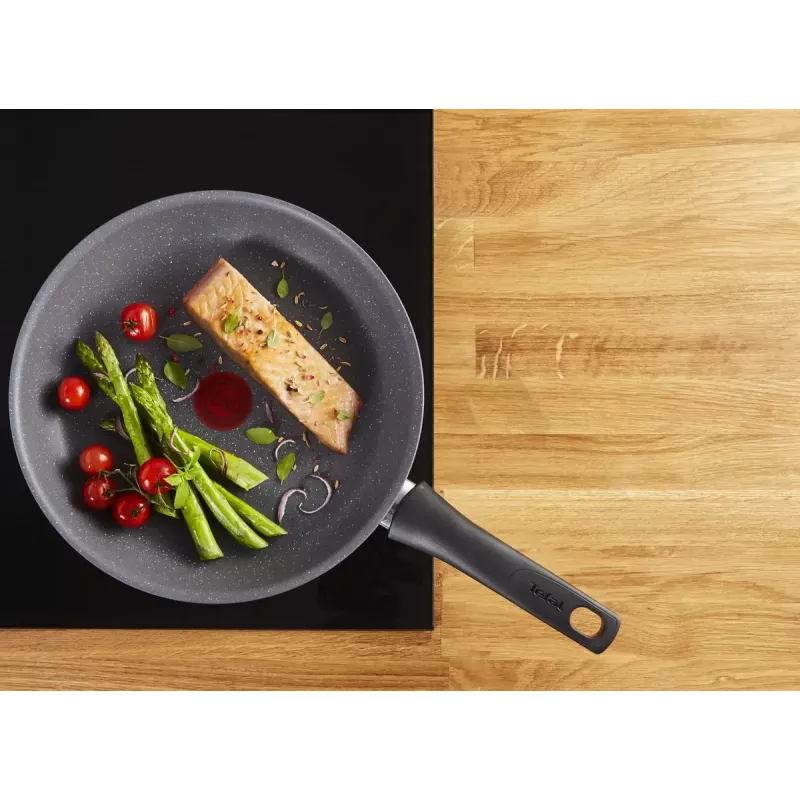 Allroundpan Tefal Healthy Chef G15004 rond 24 cm grijs