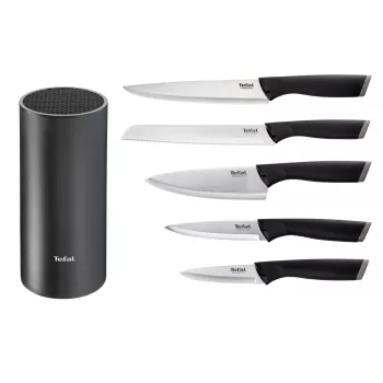 Keukenmessenset Tefal K2216S74 — RVS-messen, 20 cm bladlengte, 5-delige set