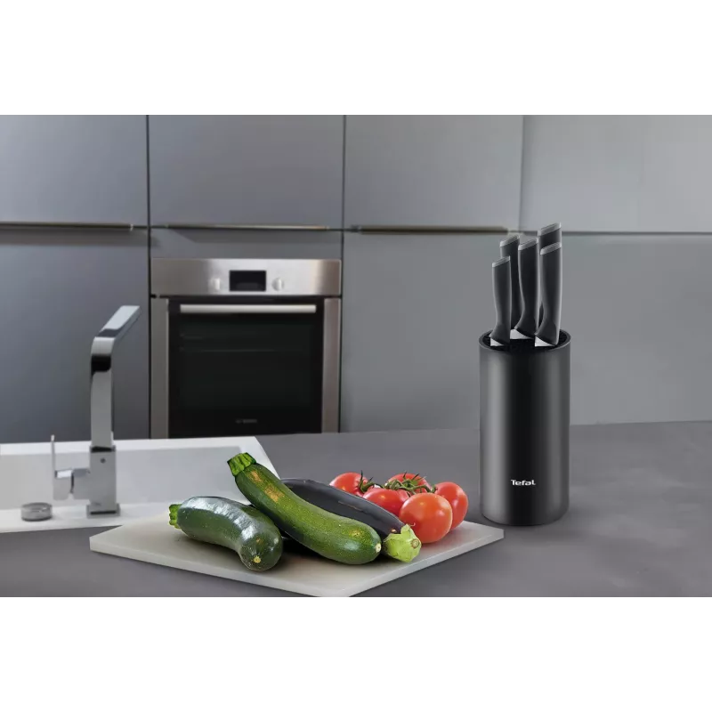 Keukenmessenset Tefal K2216S74 — RVS-messen, 20 cm bladlengte, 5-delige set