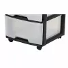 Opberg-lade-eenheid Curver 0806770146 – 5 laden, elk 20 L, zwart/transparant, 37×39×100 cm
