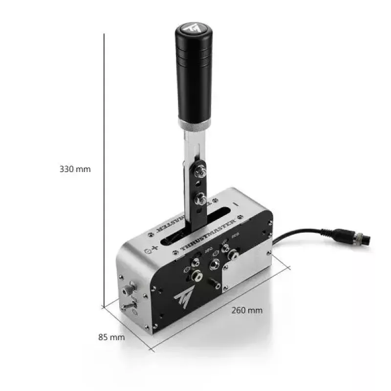 Handrem Thrustmaster 4060306 USB zwart zilver voor PC PS4 PS5 Xbox