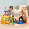 Speelgoedbouwpakket VTech Marble Rush M400 — 80 stuks, interactieve knikkerbaan