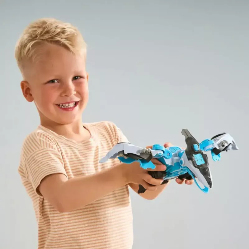 Transformeerbaar speelgoed VTech Switch & Go Dinos Fire Pterotactyl — VTech model 80-572804, elektronische transformeerbare dinosaurus/voertuig