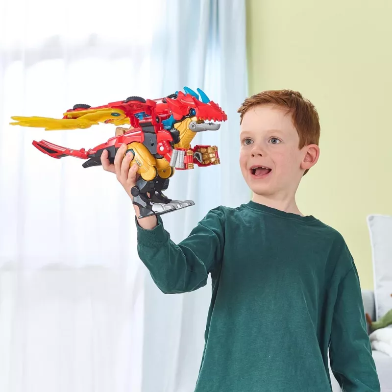 Speelfiguur VTech Switch & Go Combo Mega Dragon — transformeerbare voertuig-draak speelset