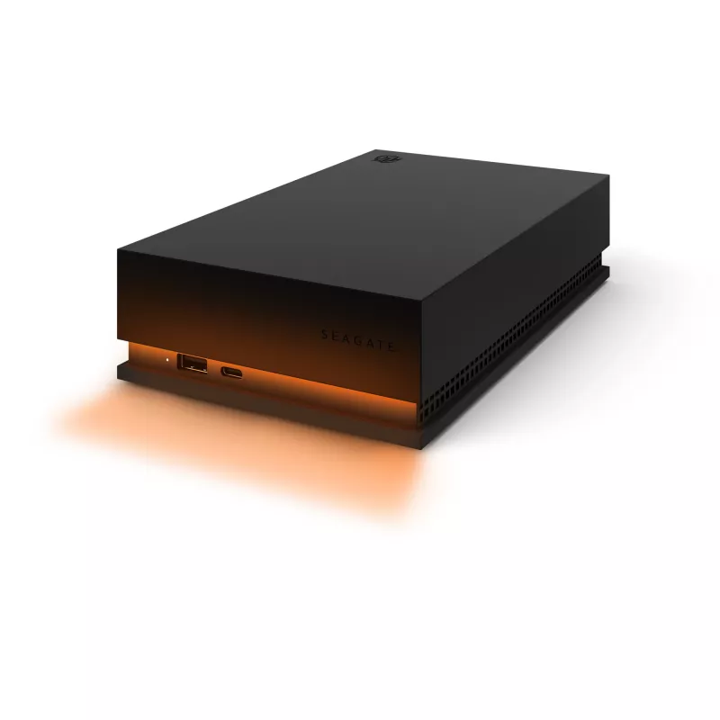 Seagate FireCuda Gaming Hub externe harde schijf 8 TB Micro-USB B / USB Type-A / USB Type-C 3.2 Gen 1 (3.1 Gen 1) zwart