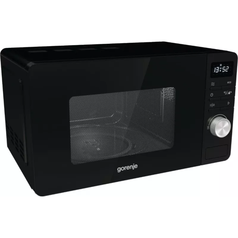 Gorenje magnetron MO20A3B, werkblad, solo-magnetron, 20 l, 800 W, ingebouwd display, LED
