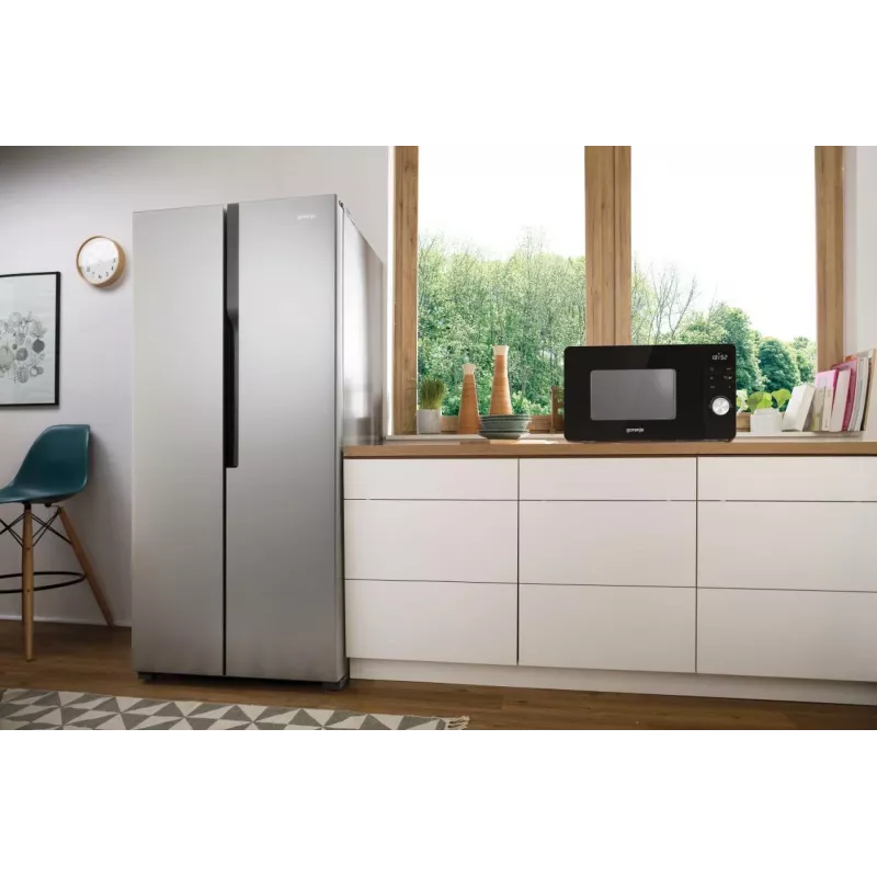 Gorenje magnetron MO20A3B, werkblad, solo-magnetron, 20 l, 800 W, ingebouwd display, LED