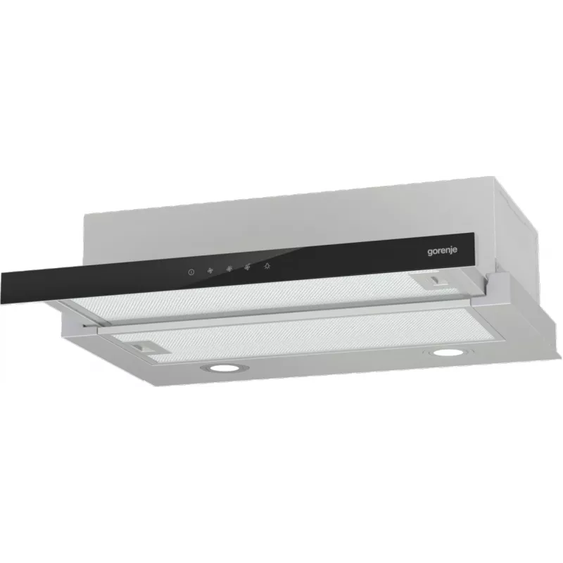 Gorenje TH64E3SGB afzuigkap half-ingebouwd (uitschuifbaar) roestvrijstaal 350 m³/h