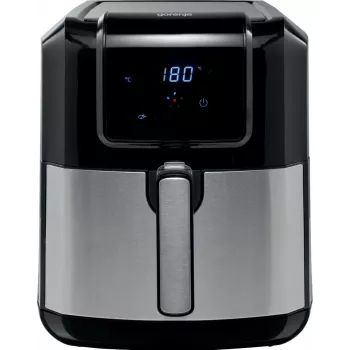 Gorenje AF1700DB heteluchtfriteuse 5 L inbouw 1700 W zwart, metaalkleur