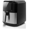 Gorenje AF1700DB heteluchtfriteuse 5 L inbouw 1700 W zwart, metaalkleur