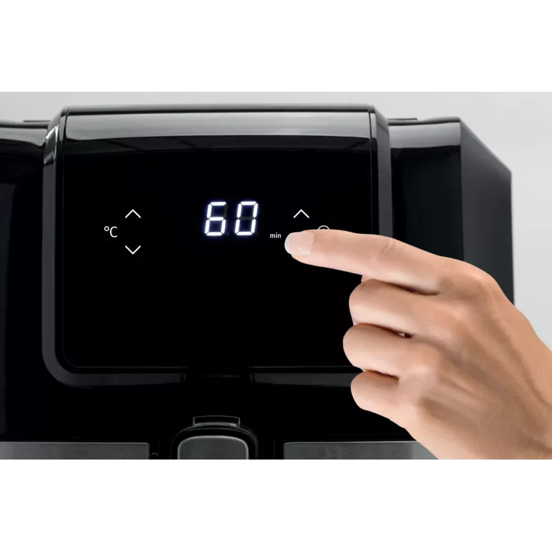 Gorenje AF1700DB heteluchtfriteuse 5 L inbouw 1700 W zwart, metaalkleur