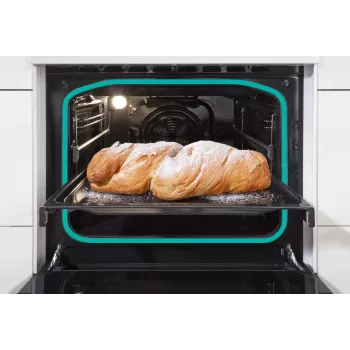 Gorenje GECS6C70XC fornuis vrijstaand fornuis elektrische kookplaat RVS