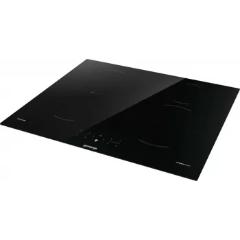 Gorenje inductiekookplaat GI6421BSC, zwart, inbouw, 59,5 cm, zone-inductiekookplaat, glaskeramiek, 4 zone(n)