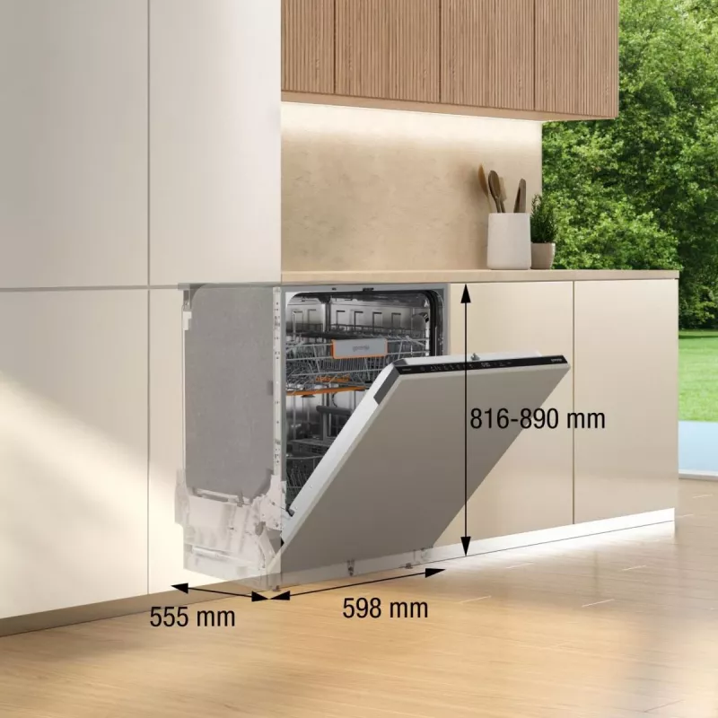 Gorenje GV642C65 volledig geïntegreerde vaatwasser 14 couverts