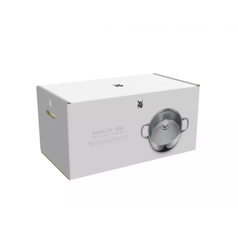 WMF Quality One 07.7455.6380 pannenset 9-delig