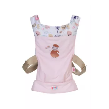 BABY born Baby Carrier Flower poppendraagzak