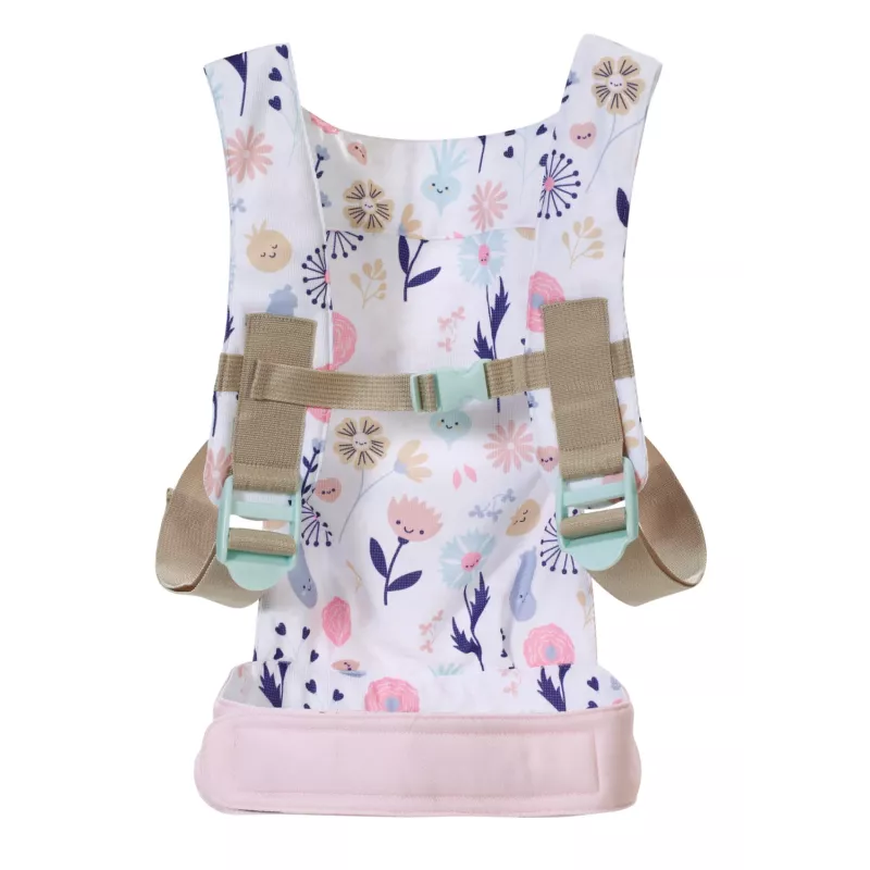 BABY born Baby Carrier Flower poppendraagzak