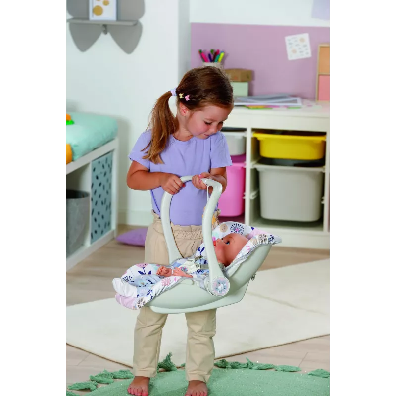 BABY born Comfort Seat Flower poppen-autokinderzitje
