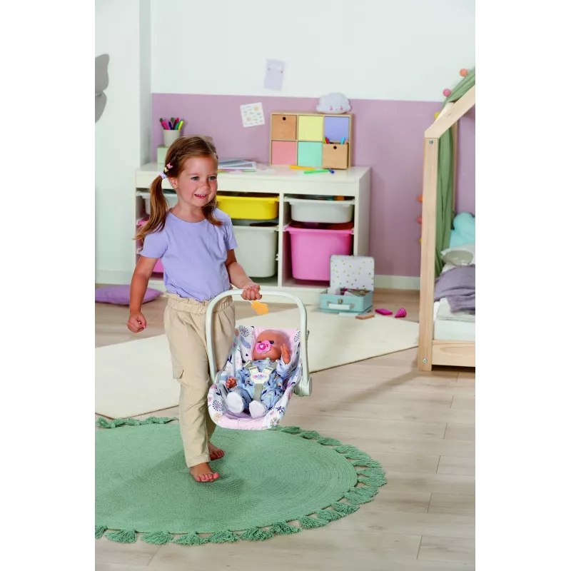 BABY born Comfort Seat Flower poppen-autokinderzitje