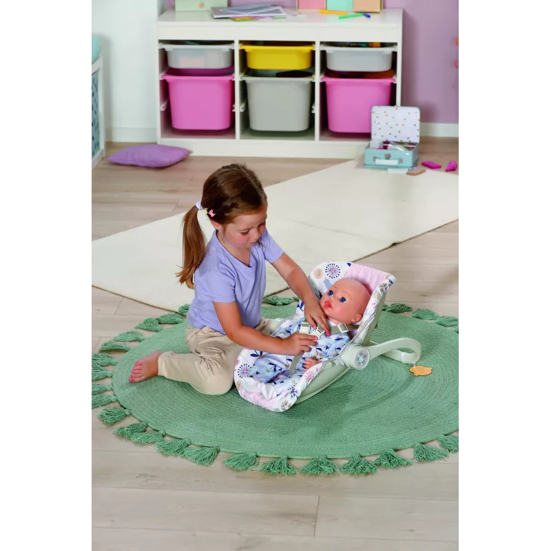 BABY born Comfort Seat Flower poppen-autokinderzitje