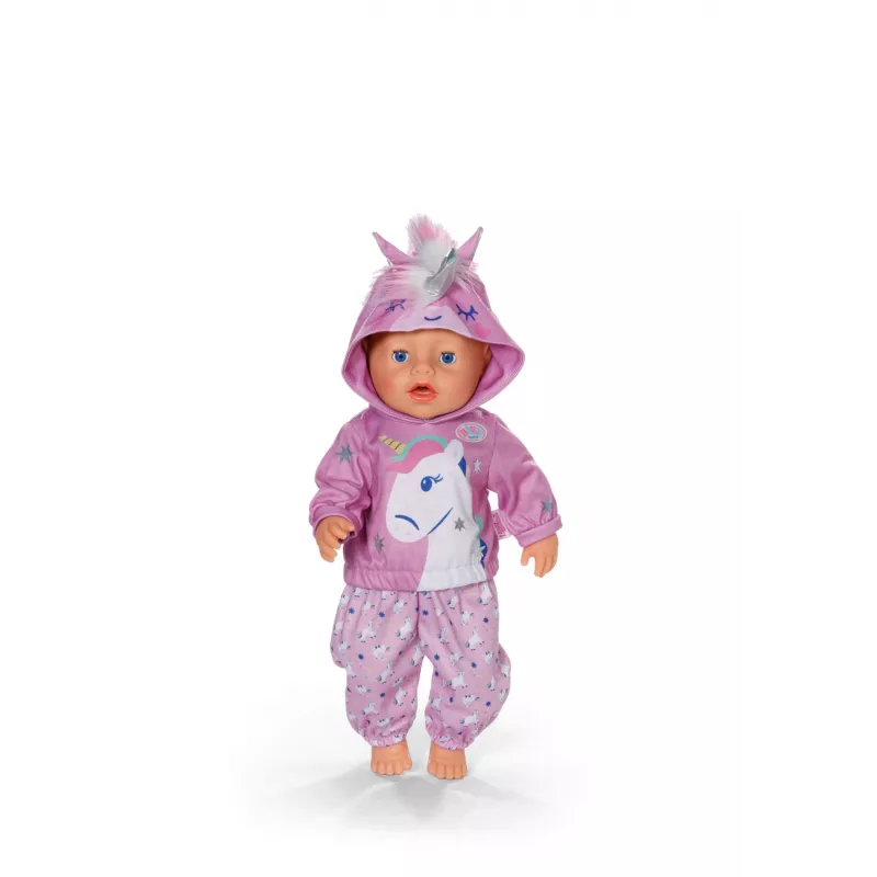 BABY born outfit eenhoorn 43cm poppenkledingset