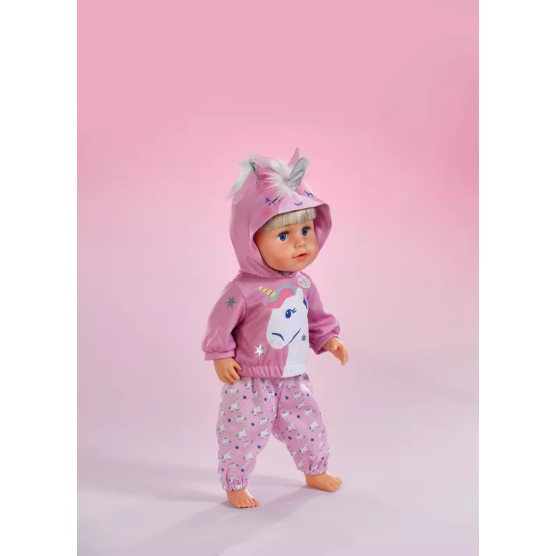 BABY born outfit eenhoorn 43cm poppenkledingset