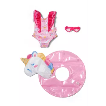 BABY born badset eenhoorn 43 cm, poppen-badkleding, 3 jaar
