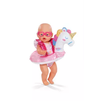 BABY born badset eenhoorn 43 cm, poppen-badkleding, 3 jaar