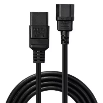 Lindy 2m C14 naar C19 stroomkabelverlenging, zwart, 2 m, IEC C14, IEC C19, 250 V