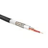 Lindy 1m versterkte USB Type-A naar Lightning kabel, 1 m, Lightning, USB A, stekker, stekker, zwart