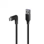 Lindy 1,5 m USB 3.2 Type-A-naar-C-kabel, 90° haaks, 10 Gbit/s