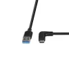 Lindy 1,5 m USB 3.2 Type-A-naar-C-kabel, 90° haaks, 10 Gbit/s