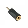 Lindy 35622 kabel-gender-changer 2,5 mm 3,5 mm zwart