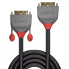 Lindy 2m DVI-D Dual Link verlengkabel, Anthra Line, 2 m, DVI-D, DVI-I, stekker, bus, zwart