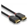Lindy 36515 DisplayPort-kabel 0,5 m zwart