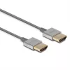 Lindy Ultra High Speed HDMI slanke kabel 1m, 1 m, HDMI type A (standaard), HDMI type A (standaard), 48 Gbit/s, wit