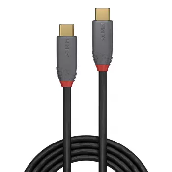 Lindy 36909 USB-kabel USB 3.2 Gen 2 (3.1 Gen 2) 7 m USB C zwart
