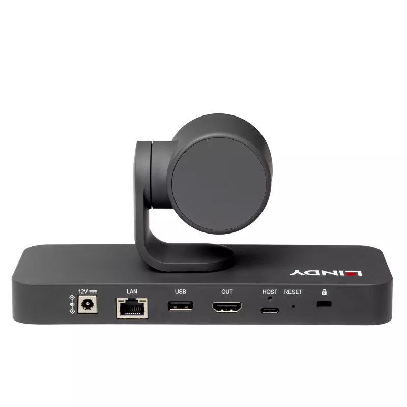 Lindy 38422 videoconferentiecamera 8 MP zwart 3840 x 2160 pixel 30 fps