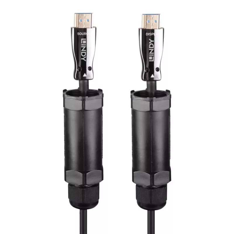 Lindy 38532 HDMI-kabel 70 m HDMI type A (standaard) zwart