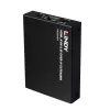 Lindy HDMI, KVM en IR over IP extender, receiver, transmitter en receiver, bedraad, 150 m, Cat5e, Cat6, zwart, metaal