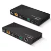 Lindy 150m Cat.6 DisplayPort 1.2, USB, IR en RS-232 HDBaseT KVM extender