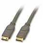 Lindy 0,5m HDMI CAT2 HDMI-kabel HDMI type C (mini) zwart