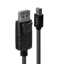 Lindy 5m Mini DisplayPort stekker naar DisplayPort stekker, zwart